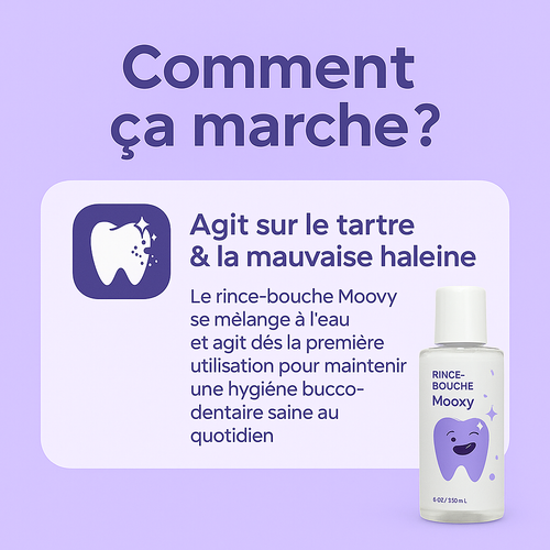 Bain de bouche Moovy Dental+